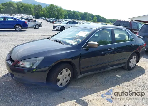 2005 Honda Accord 2.4 Lx из США, поврежденный, VIN 3HGCM56495G712004